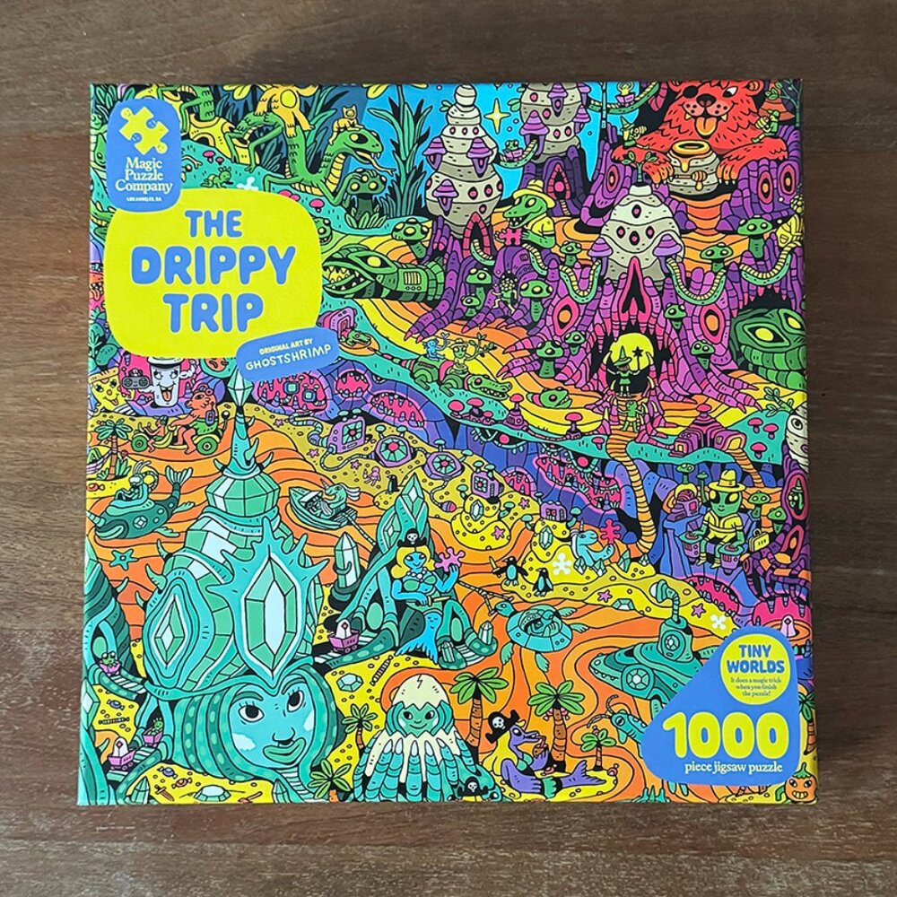 Magic Puzzle Company - The Drippy Trip - 1000 Piece Puzzle